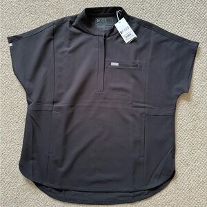 BNWT FIGS Montex Classic Mock Neck Scrub Top Large